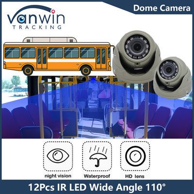دوربین نصب شده بر روی وسیله نقلیه Full HD 1080P Night Vision 2.8mm لنز دوربین گنبد زاویه گسترده