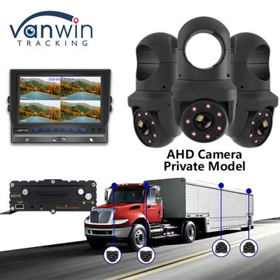 IP69K Full HD Night Vision دوربین گنبد خودرو مدل خصوصی 7 چراغ های IR دوربین ماشین برای اتوبوس ترک