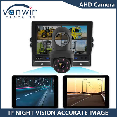 IP69K Full HD Night Vision دوربین گنبد خودرو مدل خصوصی 7 چراغ های IR دوربین ماشین برای اتوبوس ترک