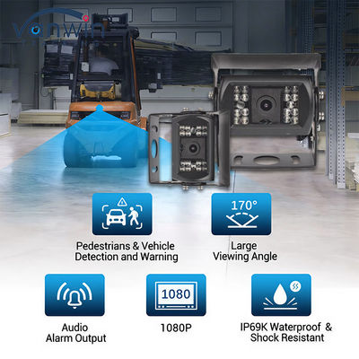 IP69 AHD 170 ° دوربین زاویه بزرگ خودرو دوربین مدار بسته امنیتی خودرو برای راه حل های ویدئویی تلفن همراه