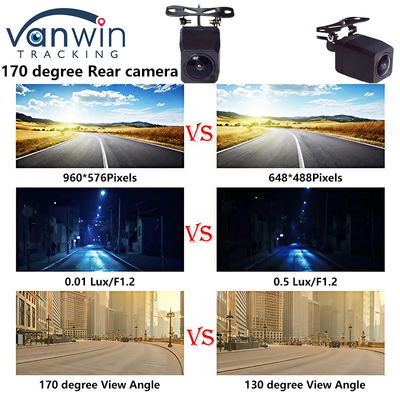 170 درجه IP69K دوربین دید عقب ماشین Full HD Night View CCD دوربین دید پشت ماشین