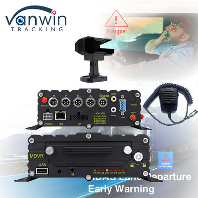 8CH AI BSD ADAS DMS MDVR سیستم HD 1080P HDD DVR موبایل با عملکرد 4G GPS WIFI