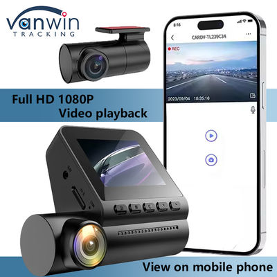 Full HD 4K Dash Cam دو لنز ضبط کننده ویدیو شب دید مانیتور پارکینگ Dashcam