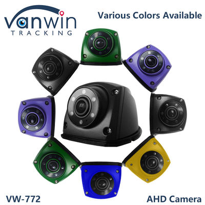 IP69 1080P دوربین اتومبیل AHD دوربین جانبی با چراغ های 6pcs IR دوربین دید شب فوق العاده