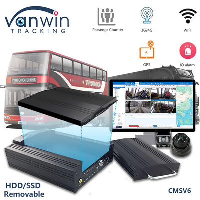 OEM 8CH HD 1080P HDD Mobile DVR با 4G GPS WIFI MDVR برای سیستم مدیریت ناوگان