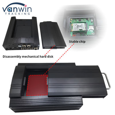 4CH 4G HDD موبایل DVR GPS وای فای زنده ویدیو ماشین CCTV DVR کامیون سیستم Cmsv6