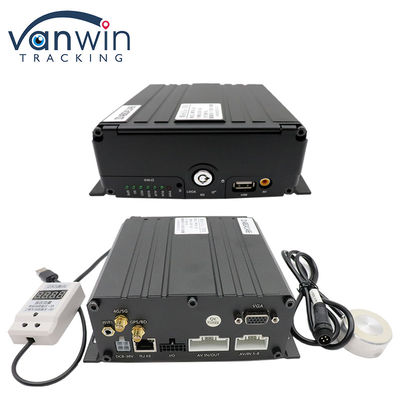 Full HD 1080P 8CH DVR موبایل H.265 CMSV6 راننده اتوبوس 4G وای فای MDVR دوربین ماشین اتوبوس کامیون