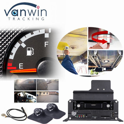 5G 4CH Full HD Mobile DVR جریان زنده با نظارت بر سطح سوخت GPS دوربین مدار بسته خودرو