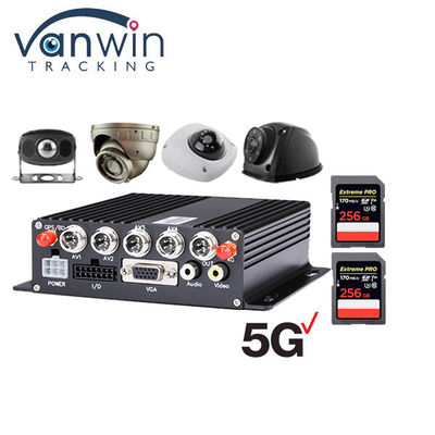 AHD 1080P پشتیبانی از سطح روغن و نظارت بر فشار لاستیک ضبط کننده ویدیوی 8 کانال MDVR برای کامیون / وسایل نقلیه تدارکات