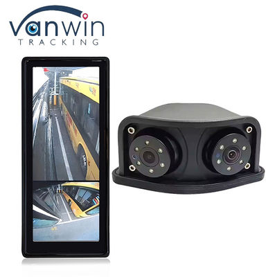 HD IR Night Vision Waterproof 1080P Dual Lens Side View Area Blind Rearview Mirror Rear View دوربین پشتیبان برای اتوبوس