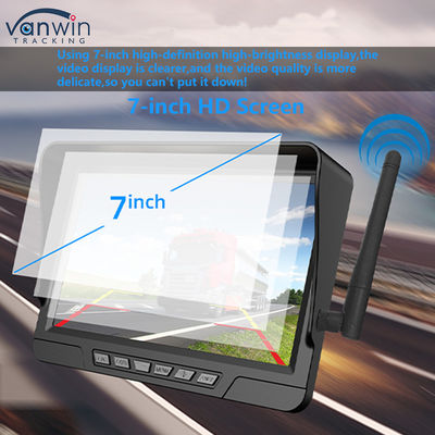 7 اینچ سیم نگر ماشین کیت دوربین خورشیدی با IP68 CCTV امنیت دوربین سیم