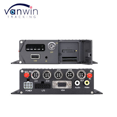 4 کانال ADAS DSM Car DVR با دوربین 4G GPS AHD دوربین کارت SD ضبط ویدیو برای آموزش رانندگی خودرو DVR تلفن همراه برای اتوبوس کامیون