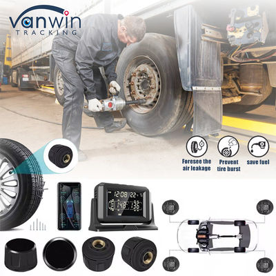 4G GPS پشتیبانی از DVR تلفن همراه 4 / 8 / 10 فشار تایر در زمان واقعی سیستم هوشمند نظارت