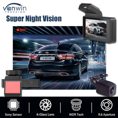 2K 1080P Dual Dash Cam WiFi APP کنترل شب دید مانیتور پارکینگ G-Sensor برای ماشین