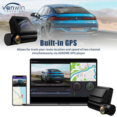 دوربین 4G دو عدسی با جی پی اس زنده 4K جلو و ضبط ویدیو دوربین دوربین خودرو
