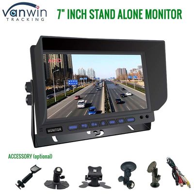 مانیتور AHD 4 کانال 7 اینچ Full HD1080P MDVR Split Display مانیتور خودرو برای خودرو
