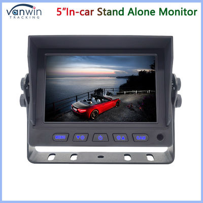 مانیتور Mini 5 Inch Car TFT 2 Ways AHD 1080P 720P CVBS ورودی های ویدیویی مخلوط با براکت U