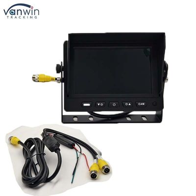 5 اینچ AHD LCD مانیتور ماشین نمایش دیجیتال برای وسایل نقلیه USB GPS برای کامیون های اتومبیل