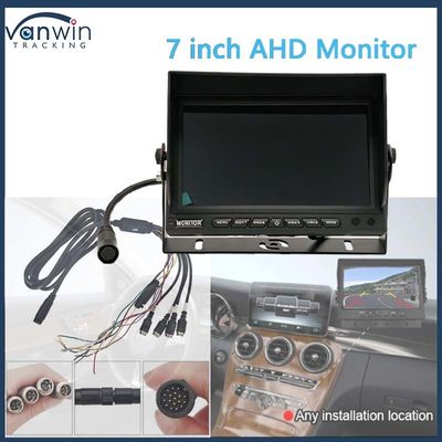 AHD 1080P MDVR مانیتور 7 اینچ Split Display مانیتور کارت SD دوربین دید عقب کیت عقب برای RV Motorhome Truck Bus