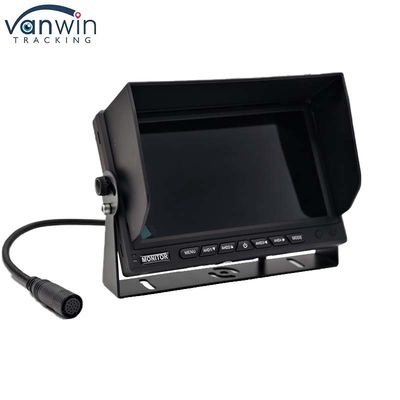 AHD 1080P MDVR مانیتور 7 اینچ Split Display مانیتور کارت SD دوربین دید عقب کیت عقب برای RV Motorhome Truck Bus