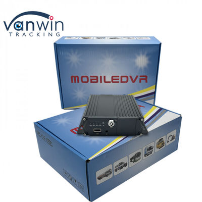 4 کانال کارت SD DVR موبایل دو کارته دو کارته آماده برای نظارت بر خودرو
