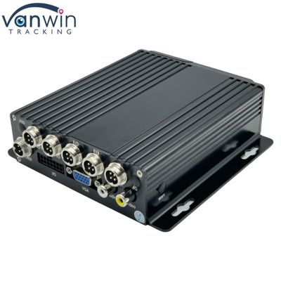 4G GPS MDVR 4 CH کارت SD ضبط کننده ویدیو دو کارت دو کارت آماده برای نظارت بر ایمنی خودرو