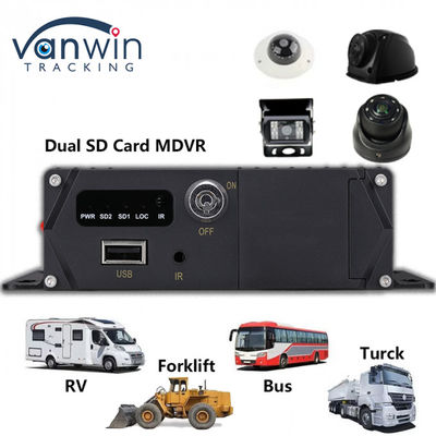 1080P MDVR 8 CH کارت اس دی تلفن همراه ضبط کننده دیجیتال حرفه ای سیستم نظارت بر وسایل نقلیه برای ناوگان اتوبوس کامیون