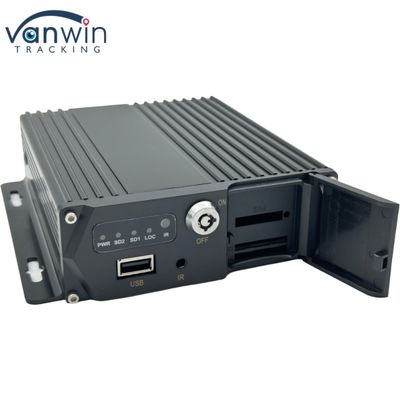 دستگاه ضبط کننده رانندگی سفارشی 1080P 4 کاناله MDVR با 3G 4G GPS WiFi اتوبوس کامیون سیستم DVR موبایل مدیریت ناوگان 4 کاناله