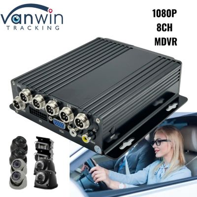 4G SD Card MDVR 1080P 8 Channel Vehicle Recorder با عملکرد GPS مناسب برای هر ناوگان