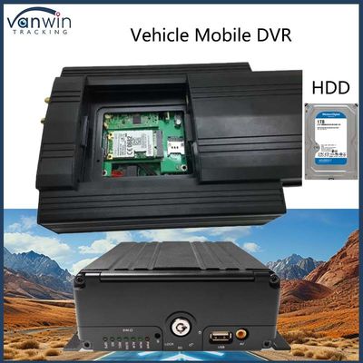 4 کانال 8 کانال HDD کارت DVR موبایل سیستم مدیریت ناوگان GPS