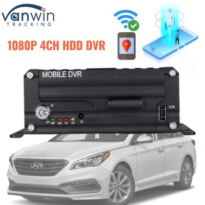 1080P 4CH HDD DVR 5G GPS Tracker سیستم نظارت بر خودرو برای ایمنی ناوگان