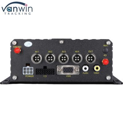 1080P 8CH هارد دیسک DVR 5G GPS ردیاب فضای ذخیره سازی بزرگ سیستم نظارت بر وسایل نقلیه برای ایمنی ناوگان