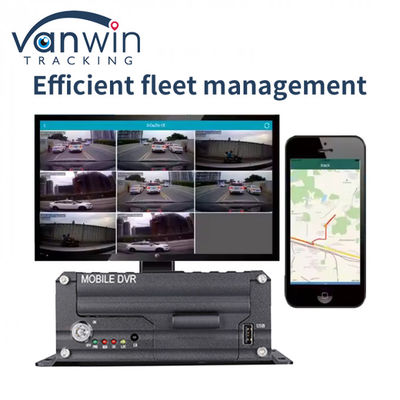 1080P 8CH هارد دیسک DVR 5G GPS ردیاب فضای ذخیره سازی بزرگ سیستم نظارت بر وسایل نقلیه برای ایمنی ناوگان