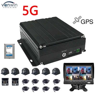 8CH HDD DVR 5G GPS 1080P HD پشتیبانی OEM MDVR سیستم ویدئویی برای ایمنی ناوگان