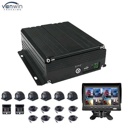 8CH 1080P AI MDVR با ADAS DMS، ضبط ویدیوی 4G GPS برای کامیون، پشتیبانی از HDD SSD OEM