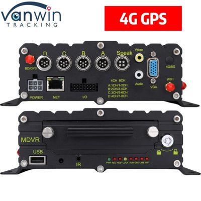 سیستم نظارت حرفه ای خودرو 4 CH HDD MNVR با GPS 4G برای هر ناوگان