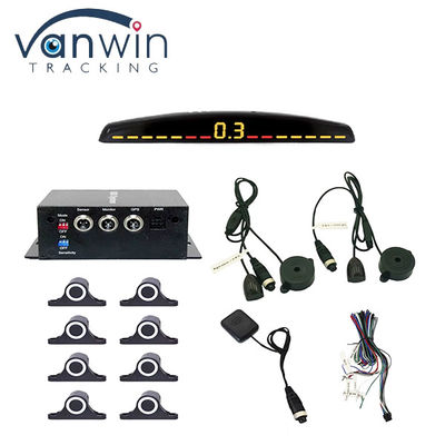 5M سنسور پارکینگ کیت پارکینگ ماشین Buzzer 8 سنسورهای رورسکاپ رادار صدا هشدار شاخص سیستم کاوش