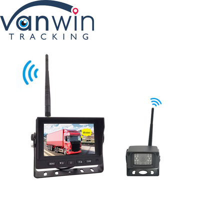 DVR دیجیتال 5 اینچی بی سیم HD با صفحه نمایش Quad-Split برای نظارت بر ایمنی عقب راننده