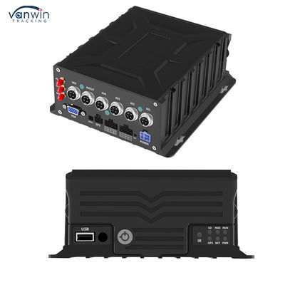 4CH 1080P نظارت بر خودرو دوربین پشتیبان عقب AI MDVR سیستم ردیاب GPS خودرو
