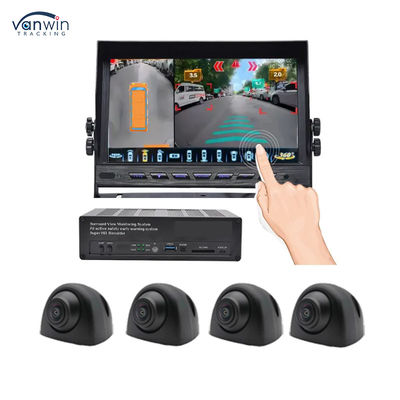 دوربین پانورامیک 360 درجه 4 کانال HD ماشین 3D Bird View دوربین AVM مناسب برای دوربین خودرو