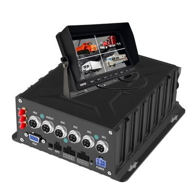 DVR موبایل 4 کانال با عملکرد ADAS BSD DMS سیستم های پیشرفته کمک راننده