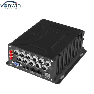 DVR تلفن همراه 8 کانال با هوش مصنوعی با GPS و مدیریت رفتار راننده برای نظارت بر خودرو