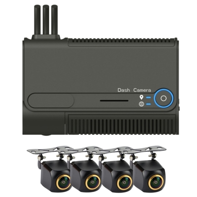 ضبط کننده دوربین هوشمند داش با ردیابی GPS DVR موبایل FHD 3G وای فای CMSV6 دوربین تاکسی ماشین جعبه سیاه ضبط برای مدیریت ناوگان