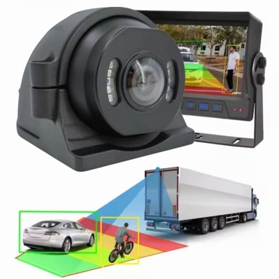 دوربین تشخیص نقطه کور 1080p BSD ماشین کمک عقب نشینی کمک پیاده رو شناسایی وسیله نقلیه ساخته شده در الگوریتم آلارم صوتی