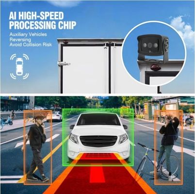 دوربین عقب 1080P BSD ماشین الگوریتم داخلی تشخیص نقطه کور دوربین تشخیص وسیله نقلیه پیاده