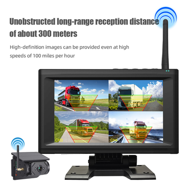 فروش گرم وای فای خورشیدی ضد آب دوربین بی سیم ماشین دوربین عقب و عقب