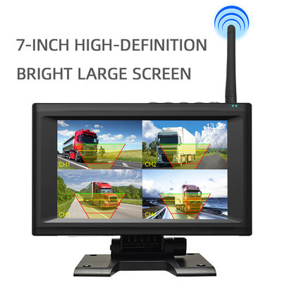 صفحه نمایش ضد آب 7 اینچی 1/2/4CH سیستم دوربین کنترل شارژ اتوماتیک بی سیم