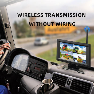 صفحه نمایش ضد آب 7 اینچی 1/2/4CH سیستم دوربین کنترل شارژ اتوماتیک بی سیم