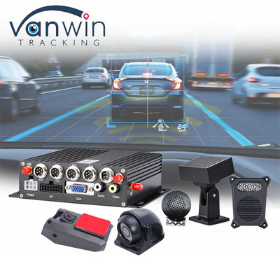 ردیابی فیلم های زنده 4ch 4G نظارت بر خستگی راننده SD Cctv DVR با ADAS DSM BSD