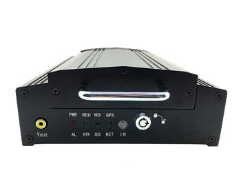 ذخیره سازی SSD AHD 720P DVR خودرو برای وسایل نقلیه ویژه نظامی / 3g wifi gps vehicle tracking